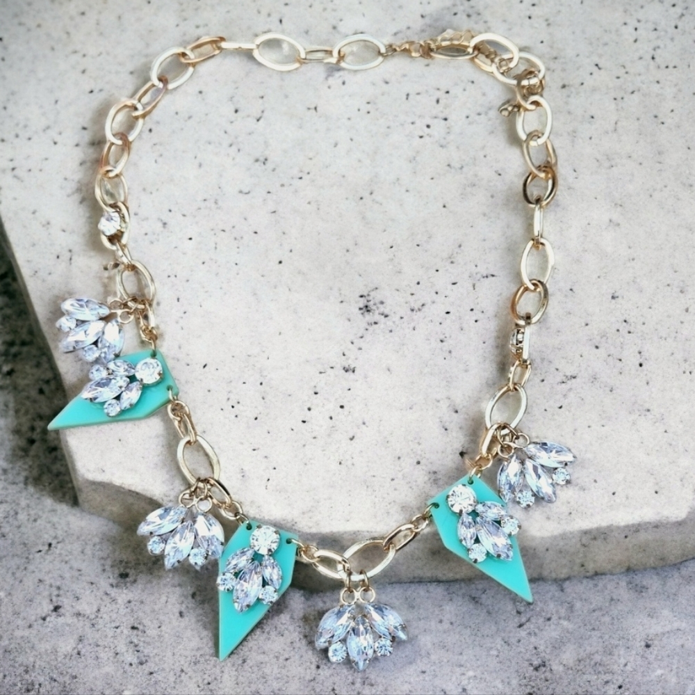 Turquoise Chain Neckalce
